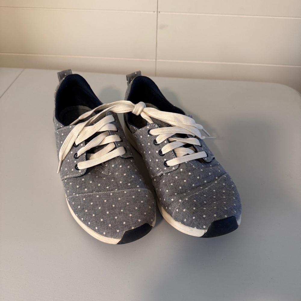 BOBS Blue Polka Dot Sneakers